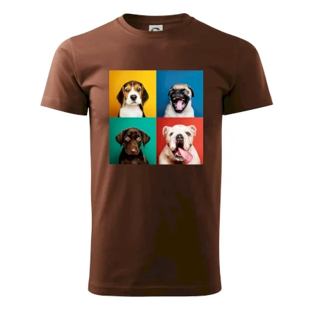 Psi šteňatá koláž