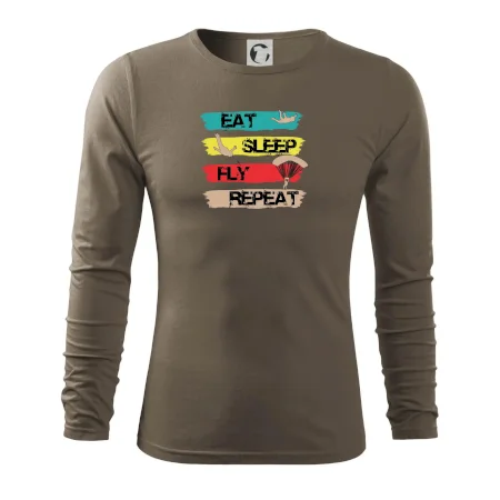 Eat Sleep Fly Repeat Paragliding