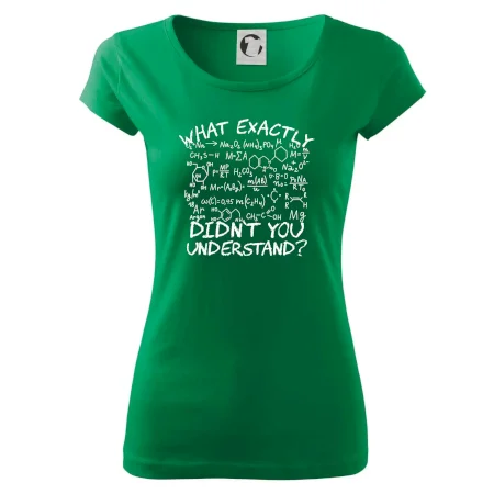 What exactly didnt you understand Chemistry