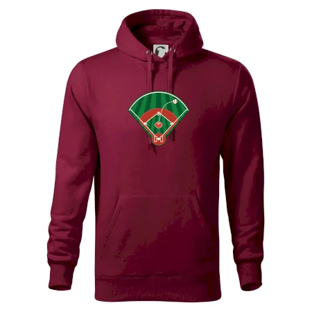 Baseballové hřiště z ptačí perspektivy
