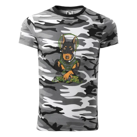 Bojový doberman (Pecka design)