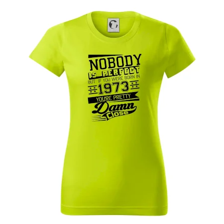 Nobody is perfect - 1973