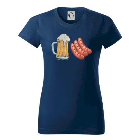 Pivo a klobása