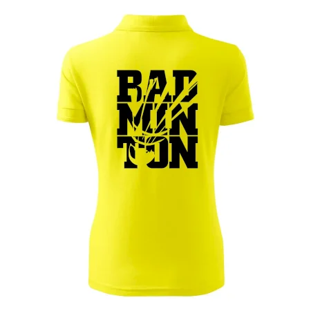 Badminton nápis