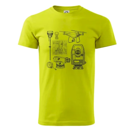 Geodet teodolit dron