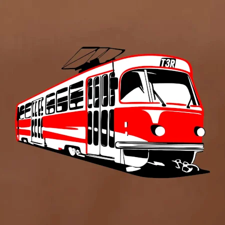 Električka T3R farebná