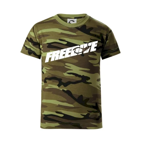 Freedive - nápis s potápačom
