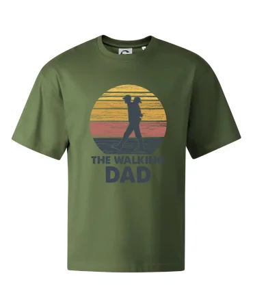 The walking dad - tata s dítětem na zádech