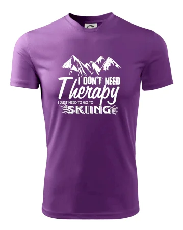 I dont need therapy - Skiing