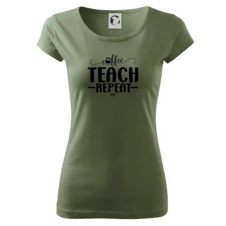 Coffee teach repeat