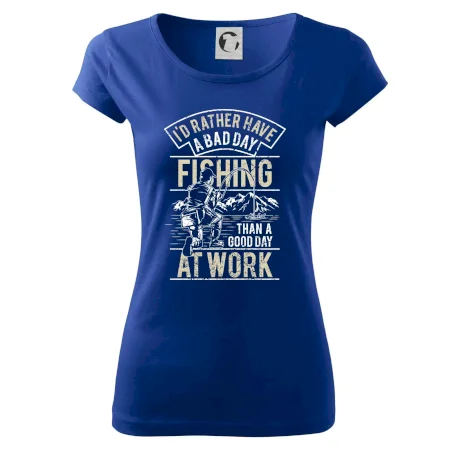 Fishing at work