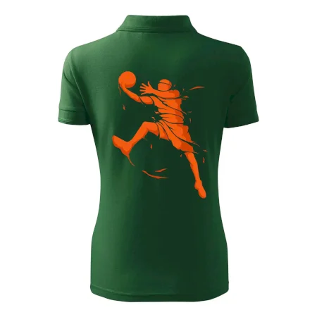 Basketball player splash