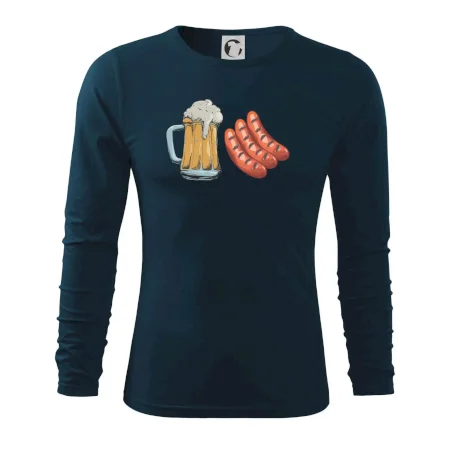 Pivo a klobása
