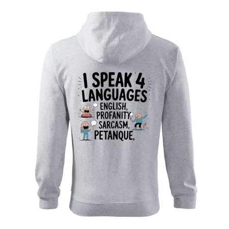 I speak 4 language - Petanque