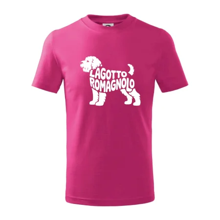 Lagotto romagnolo nápis v tele