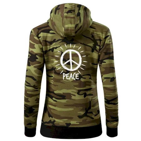 Peace symbol čiernobiely