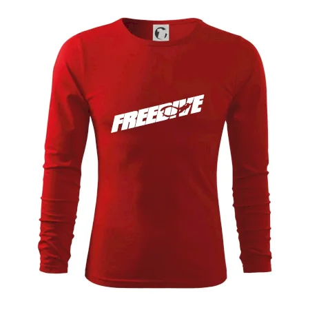 Freedive - nápis s potápačom