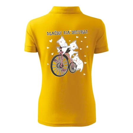 Mačky na bicykli