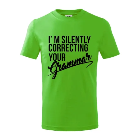 Correcting grammar