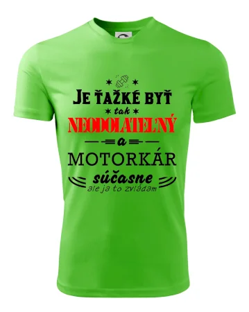 Neodolateľný motorkár