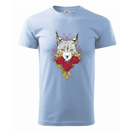 Rys s červenými ružami (Pecka design)