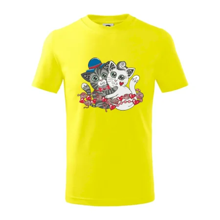 Mačky v objatí (Pecka design)
