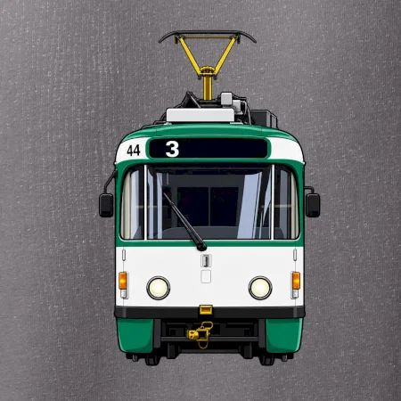 T3R SLF čelo tramvaje linka 3