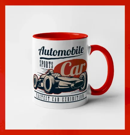 Automobile sports car