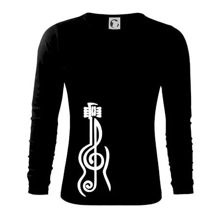 Husľový kľúč gitara