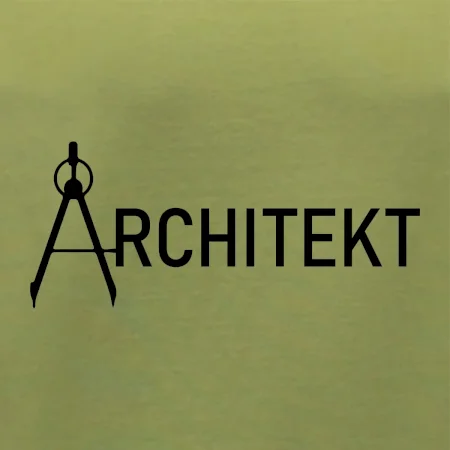 Architekt nápis