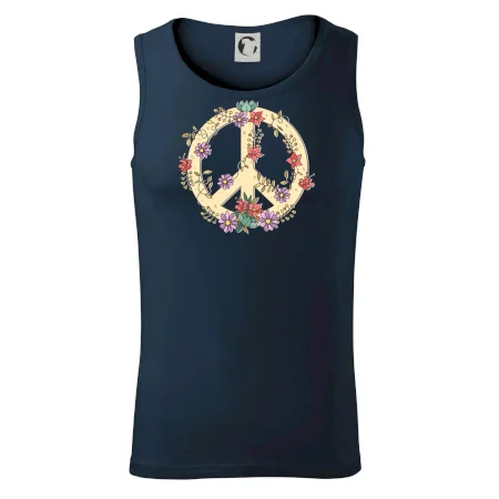 Peace symbol pieskový