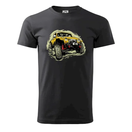 Žltý offroad s navijakom