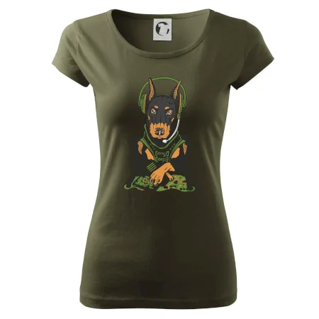 Bojový doberman (Pecka design)