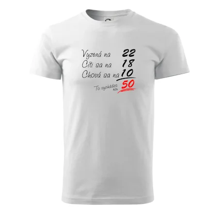 Vyzerá, cíti sa, chová sa - 50 rokov