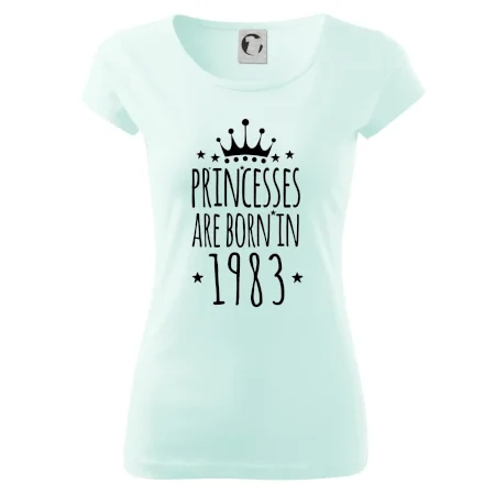 Princesses are born in 1983
