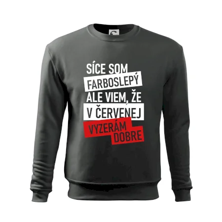 Síce som farboslepý, ale viem, že v červenej vyzerám dobre