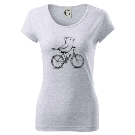 Vtáčik na bicykli