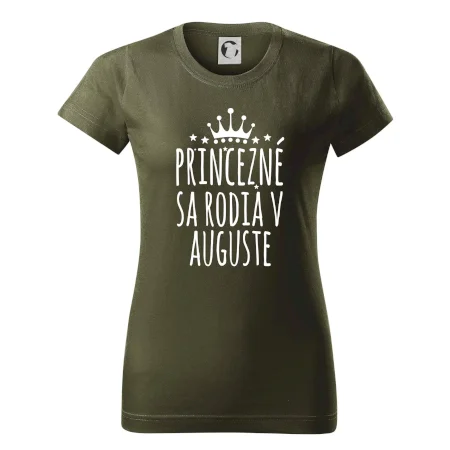 Princezné sa rodia v auguste
