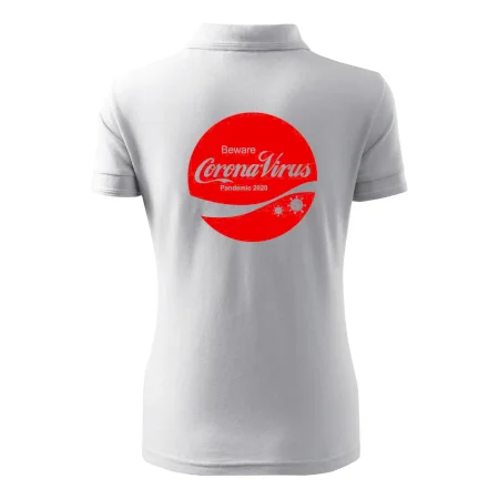 Corona virus pandemic logo