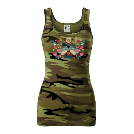 Folklór - dva farebné vtáčiky