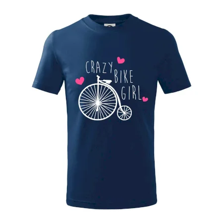 Crazy bike girl