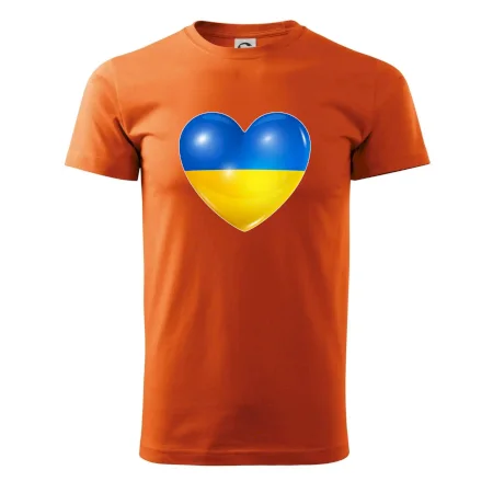 Ukrajina srdce vlajka