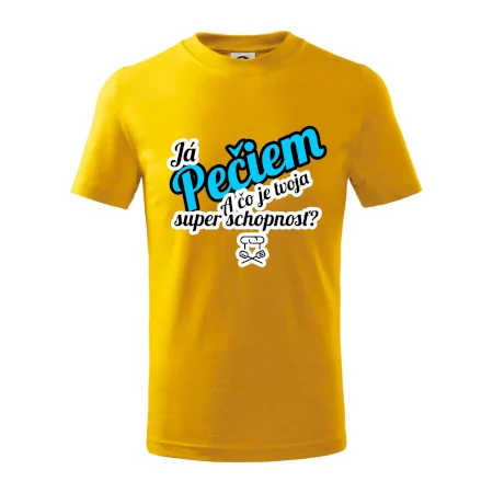 Já pečiem - tvoja super schopnosť - šikmý