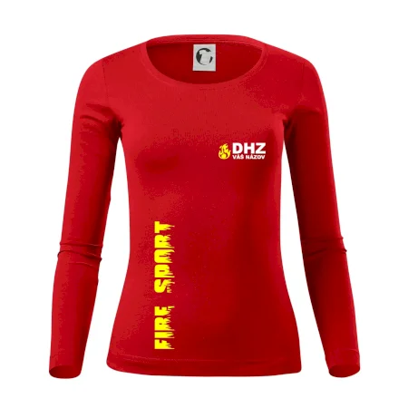 DHZ (oheň, firesport, názov sboru - vlastný nápis)