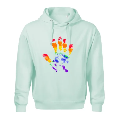 LGBT hand print