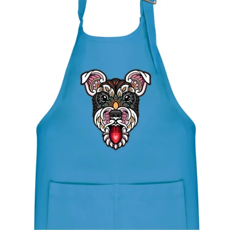 Knírač hlava barevná