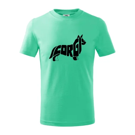 Corgi - nápis v tele