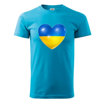 Ukrajina srdce vlajka