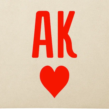 Poker AK love