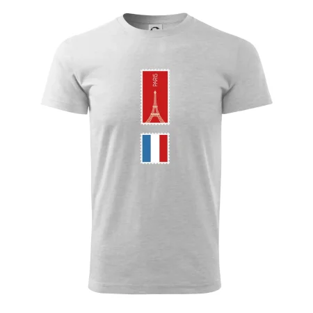 Paríž známka farebná